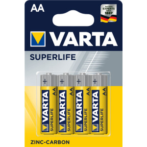 Varta Superlife AA - Einwegbatterie - Zink-Karbon - 1,5 V...