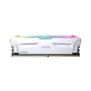 Lexar 16GB Ares DDR5 6400 CL32 1.4V Memory with h/s white