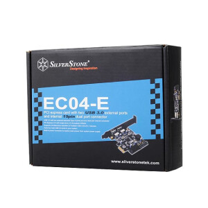 SilverStone EC04-E - PCIe - USB 3.2 Gen 1 (3.1 Gen 1) -...