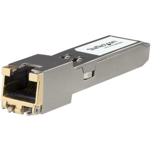 StarTech.com HPE JL563A kompatibles SFP+ Transceiver-Modul &ndash; 100/1000/10000BASE-TX - Kupfer - 10000 Mbit/s - SFP+ - 30 m - 10 Gigabit Ethernet - Schnelles Ethernet - Gigabit Ethernet - IEEE 802.3ae