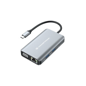 Conceptronic DONN21G - Kabelgebunden - USB 3.2 Gen 1 (3.1...