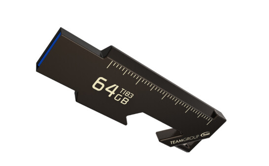 Team Group T183 - 64 GB - USB Typ-A - 3.2 Gen 1 (3.1 Gen 1) - 90 MB/s - Ohne Deckel - Schwarz