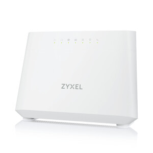 ZyXEL DX3301-T0 - Wi-Fi 6 (802.11ax) - Dual-Band (2,4 GHz/5 GHz) - Eingebauter Ethernet-Anschluss - ADSL - Wei&szlig; - Tabletop-Router