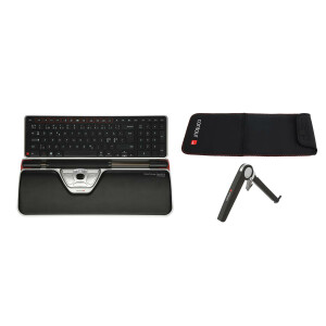 Contour Design RollerMouse Red Plus WL Travel Kit - Volle...