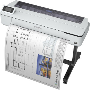 Epson SureColor SC-T5100 - Wireless Printer (with Stand) - Tintenstrahl - 2400 x 1200 DPI - ESC/P-R - HP-GL/2 - HP-RTL - Schwarz - Cyan - Gelb - Magenta - 50 ml - PrecisionCore