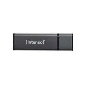 Intenso Alu Line - 8 GB - USB Typ-A - 2.0 - 28 MB/s - Kappe - Anthrazit