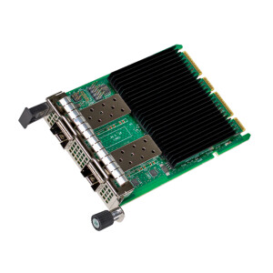 Intel &reg; Ethernet-Netzwerkadapter E810-XXVDA2 f&uuml;r OCP 3.0 - Eingebaut - Kabelgebunden - PCI Express - Faser - Schwarz - Gr&uuml;n - Silber