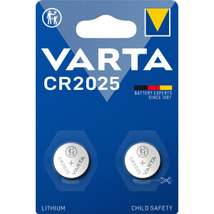 Varta 06025 - Einwegbatterie - CR2025 - Lithium - 3 V - 2...
