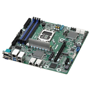 ASRock Mainboard EC262D4U-2L2T micro-ATX Sockel 1700 DDR5-only Single - Mainboard - Intel Sockel 1700 (Core i)