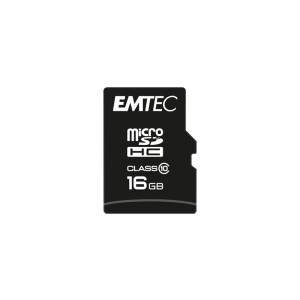 EMTEC ECMSDM16GHC10CG - 16 GB - MicroSD - Klasse 10 - 20 MB/s - 12 MB/s