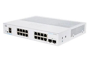 Cisco CBS250-16T-2G-EU - Managed - L2/L3 - Gigabit Ethernet (10/100/1000) - Rack-Einbau