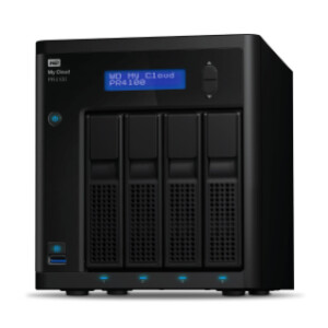 WD My Cloud Pro PR4100 - NAS - Desktop - Intel&reg; Pentium&reg; - N3710 - 56 TB - Schwarz
