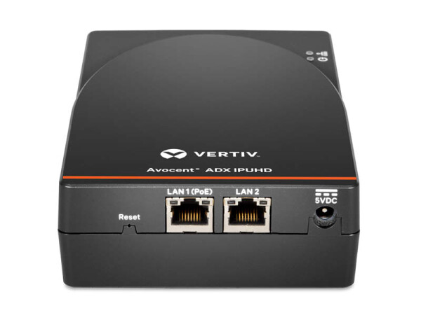Vertiv Avocent ADX-IPUHD-400 - 1920 x 1200 Pixel - Eingebauter Ethernet-Anschluss - 4K Ultra HD - Schwarz
