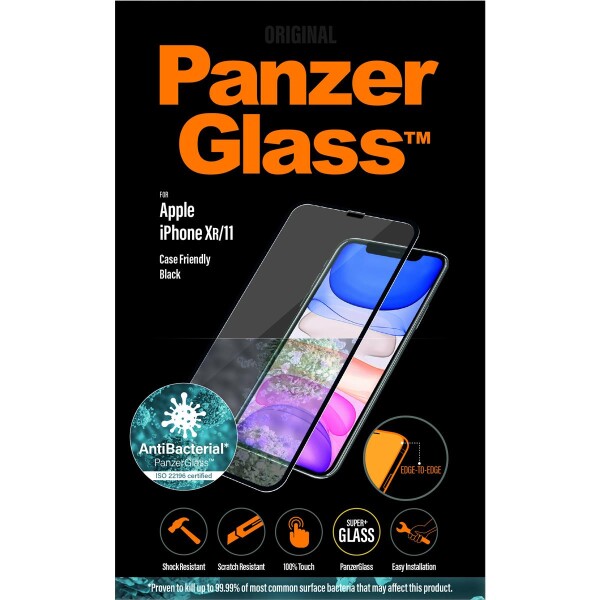 PanzerGlass 2665 - Klare Bildschirmschutzfolie - Handy/Smartphone - Apple - iPhone XR/11 - Kratzresistent - Transparent