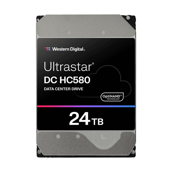 WD ULTRASTAR DC HC580 8,89cm 3,5Zoll 26.1 24TB 512 7200RPM SATA ULTRA 512E TCG NP3 - Festplatte - Serial ATA