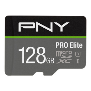 PNY PRO Elite - 128 GB - MicroSDXC - Klasse 10 - UHS-I -...