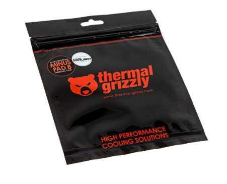 Thermal Grizzly Minus Pad 8 - Thermo-Pad - Red Brown
