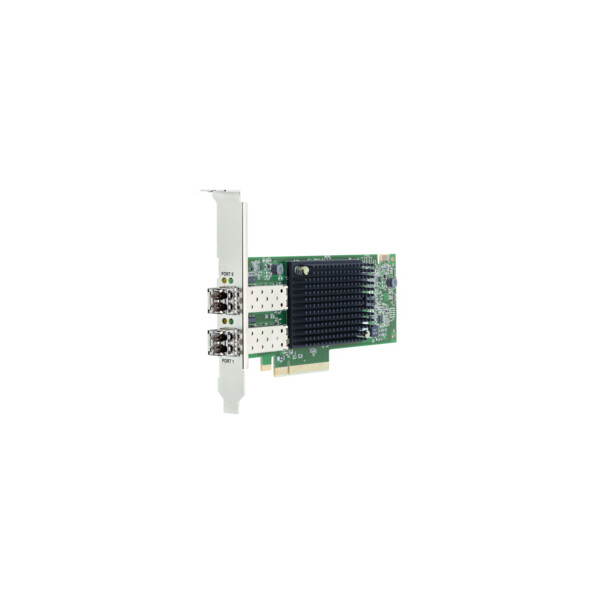 Brocade Broadcom LPE35002-M2 - Eingebaut - Kabelgebunden - PCI Express - Faser - 3200 Mbit/s - Grün - Grau