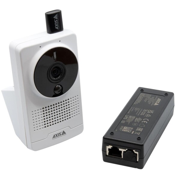 Axis TM1901 WIRELESS KIT for AXIS M1075-L Box Camera. INCL a wireless adapter and a pwr injector f/AXIS M1075-L Box Camera. UK