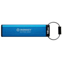 Kingston IronKey Keypad 200 - 16 GB - USB Typ-C - 3.2 Gen...