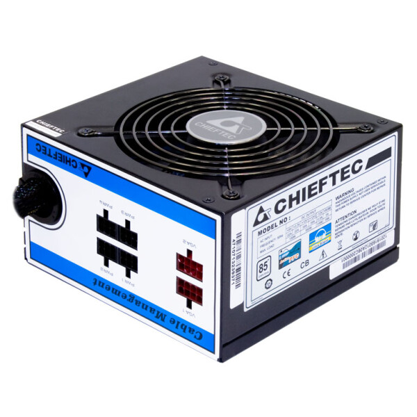 Chieftec CTG-750C - 750 W - 230 V - 50 Hz - 6 A - +12V1,+12V2,+3.3V,+5V,+5Vsb,-12V - Aktiv