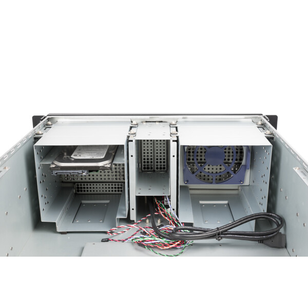 Chieftec UNC-411E-B-OP - Rack - Server - SECC - Schwarz - ATX,EATX,Micro ATX - 14 cm