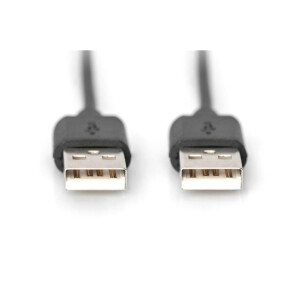 USB KAB. A/ST&lt;&gt;A/ST 3m USB 2.0 kompatibel, AWG30,UTP