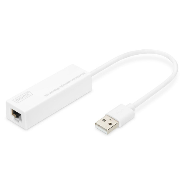 USB2.0 Ethernet Adapter USB A ST &lt;&gt; RJ45 BU