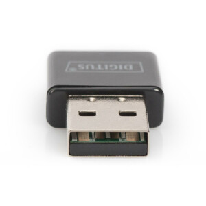 DIGITUS DN-70542 - Wireless 300N USB 2.0 adapter, 300Mbps Realtek 8192 2T/2R, mit WPS Funktion