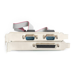 DIGITUS DS-30040-2 - Serial/Parallel I/O, 2/1-Port,PCIexpress 2-port serial, 1-port parallel