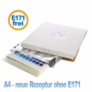 Dekorpapier Plus A3 MHD 10/20 -  bedruckbares Esspapier, 10 Blatt, f&uuml;r Lebensmitteltinte