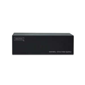 DIGITUS DS-42110 - Video Splitter 1 PC, 4 Monitore 500 MHz,HDSUB 15/M - 4xHDSUB 15/F, Max 2048x1536p