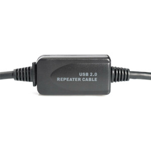 DIGITUS DA-73102 - USB 2.0 Repeater Kabel USB A male / A female, L&auml;nge 20m