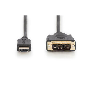 HDMI/A Kab.ST.-DVI/D ST 3m DVI-D (18+1) HD-Ready