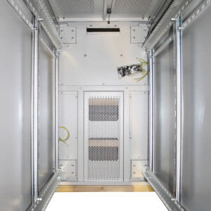 DIGITUS DN-19-SRV-42U-N-1 - 42HE Serverschrank, Unique, 2050x600x1000 mm perforierte Stahlt&uuml;ren, Farbe Grau (RAL 7035)